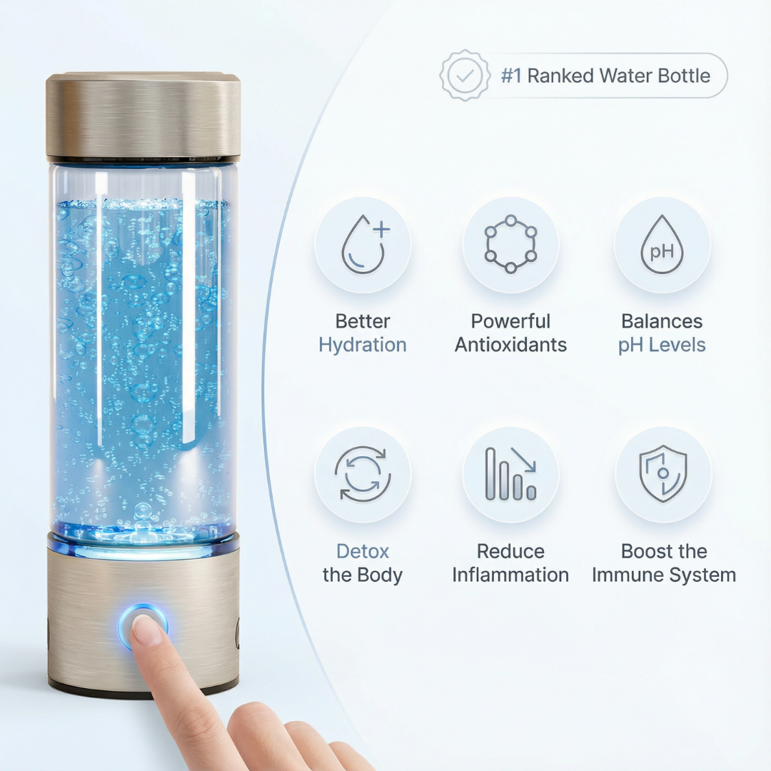 HydroWave bottle features