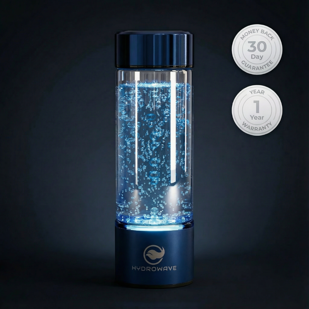 HydroWave borosilicate glass construction