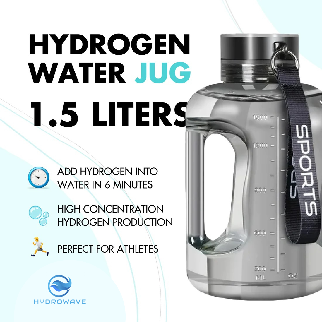 Hydrogen Water Jug™