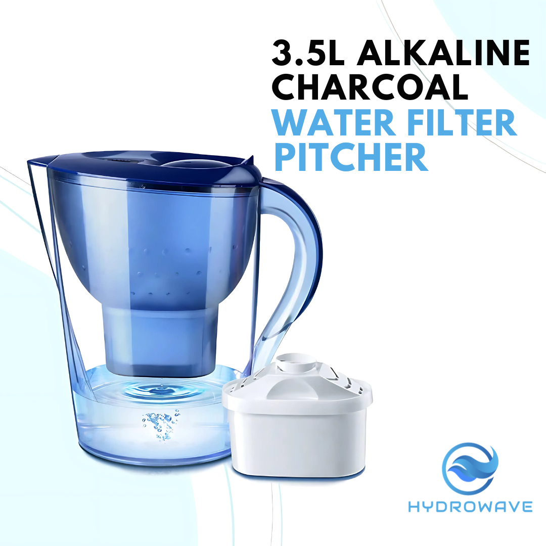 Alkaline Charcoal Water Filter Pitcher™